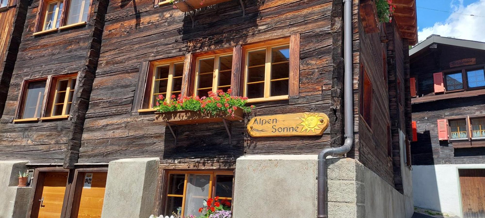 Alpensonne Leilighet Reckingen Eksteriør bilde